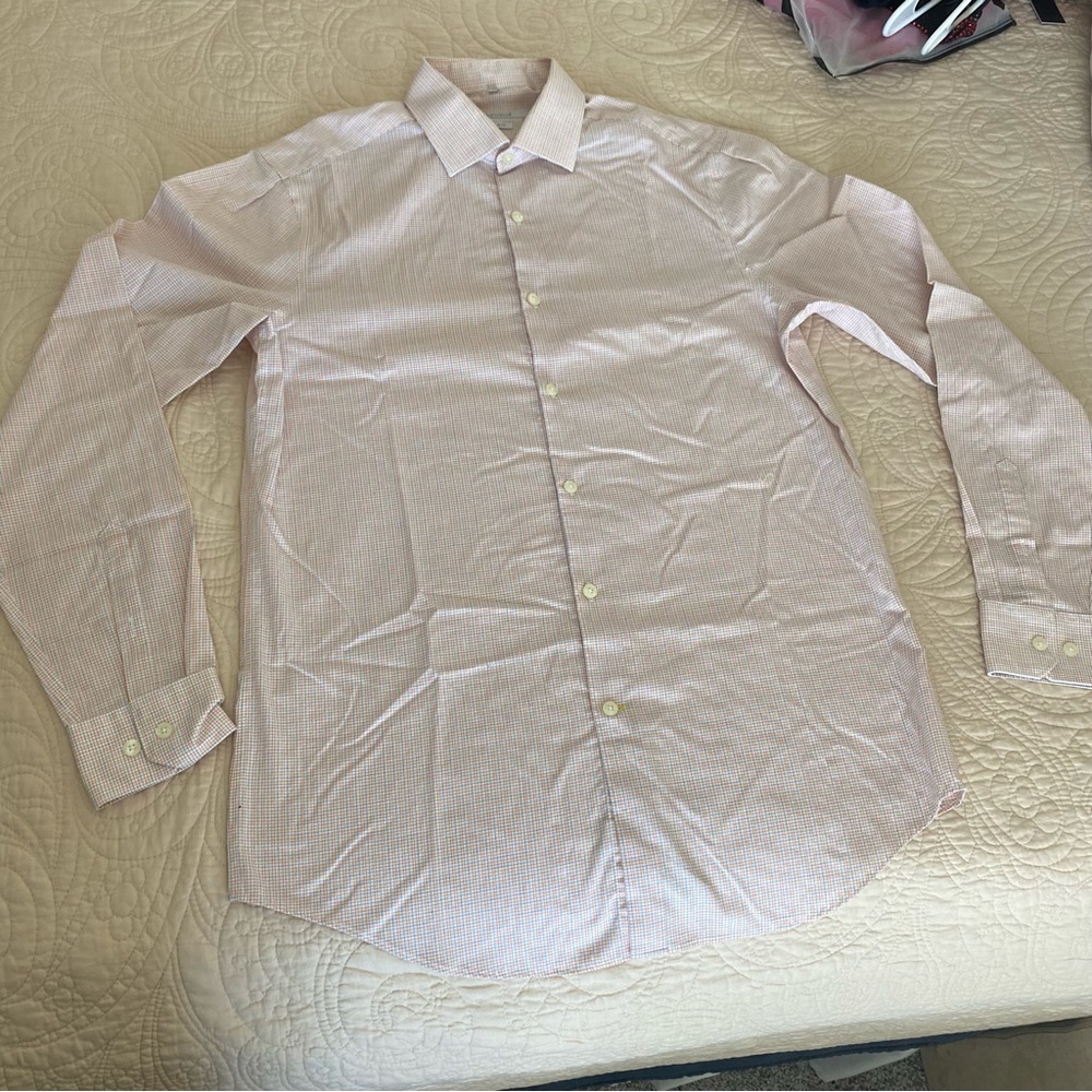 Perry Ellis Portfolio Men’s Slim Fit Dress Shirt - size 15